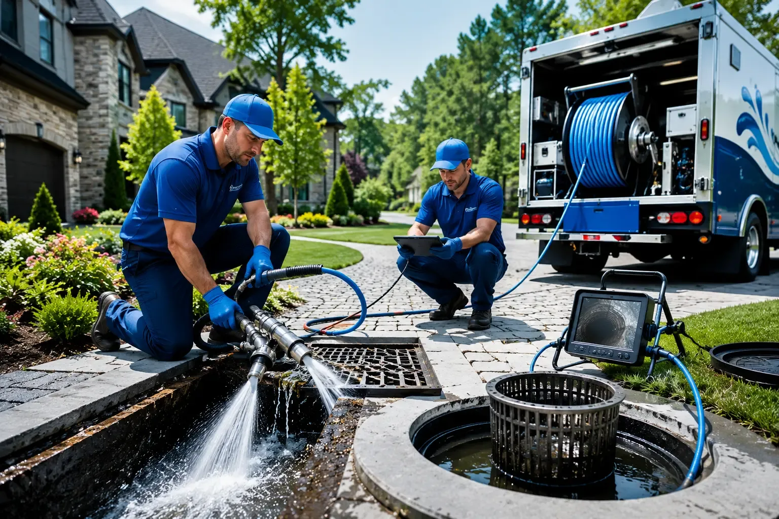 Local outdoor drain cleaning professionals in Trenton, NJ